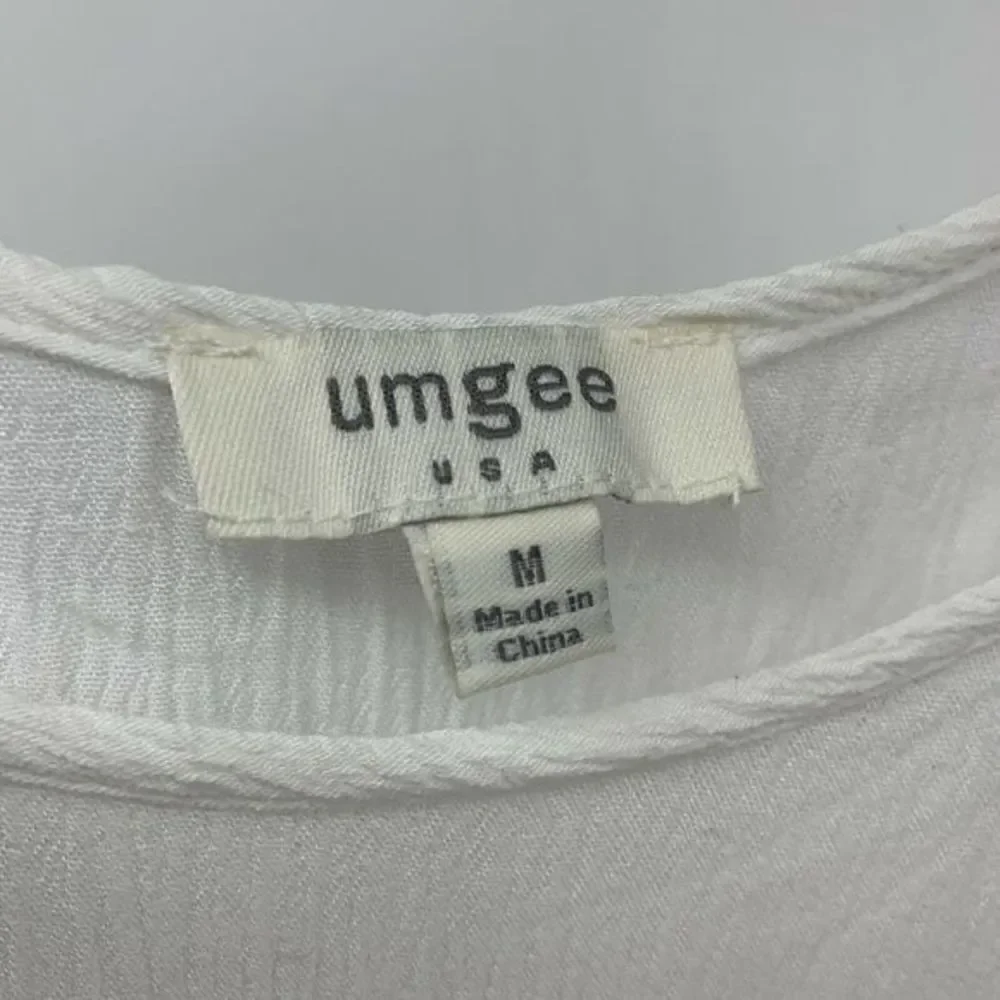 Umgee Cold Shoulder Tunic Top Tri Color Medium - Picture 4 of 8